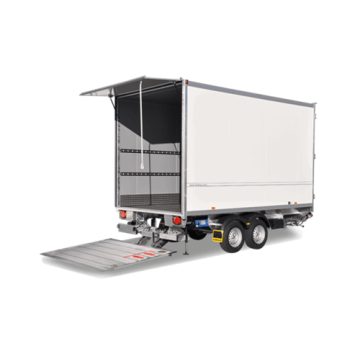 Hefplatform aanhangwagen HK 354222 RZD