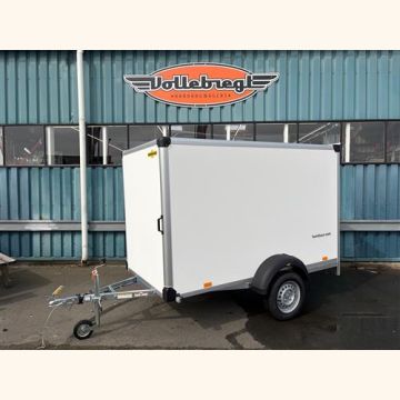Humbaur Gesloten enkelas Plywood HK752513-15P GFK FlexZu