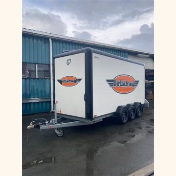 Huur H225 Gesloten aanhangwagen 19m³ Henra