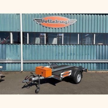 Huur H228 Humbaur 1 motor motortrailer geremd per dag